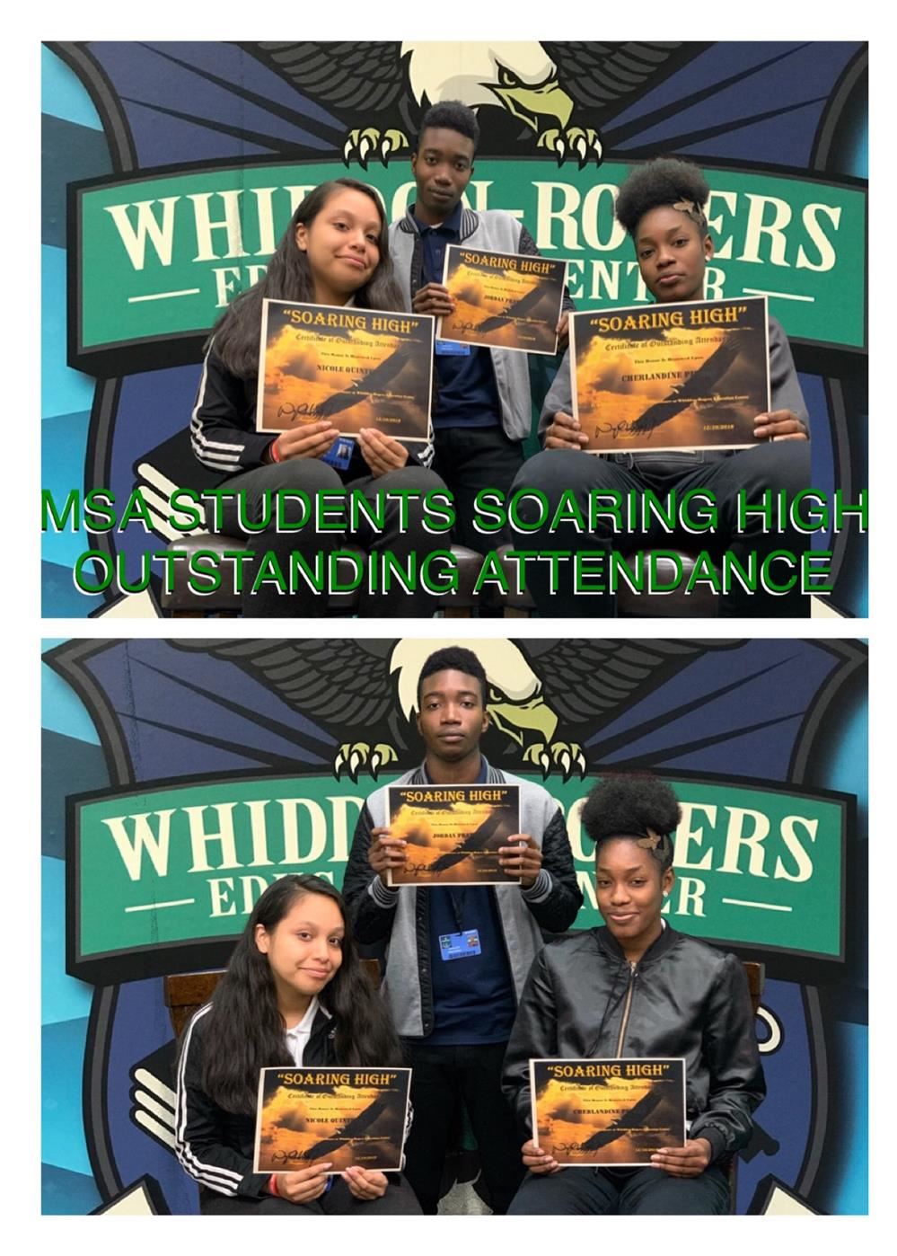 MSA Outstanding Attendance